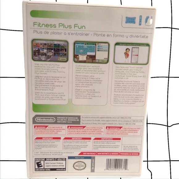 Wii Fit Plus (Nintendo Wii 2009) - with Manual - Clean & Tested CIB - Picture 2 of 4